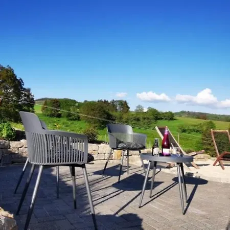 公寓 Bergpanorama Rhoen 格尔斯费尔德